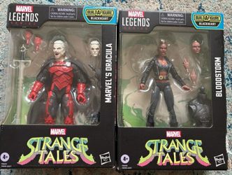 Marvel legends Dracula and bloodstorm figure lot
