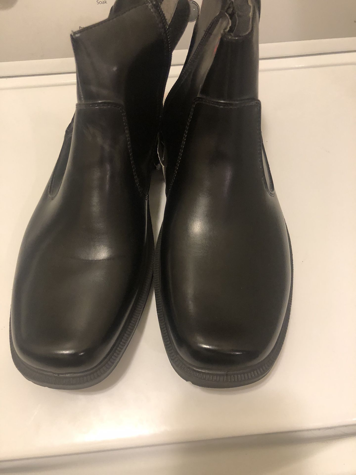 Mens Zippers Half Boots Brand New