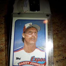 Randy Johnson Baseball Card