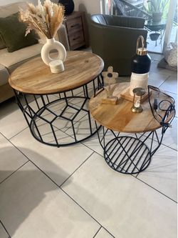 Living room tables set