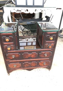 Miniature Walnut chest