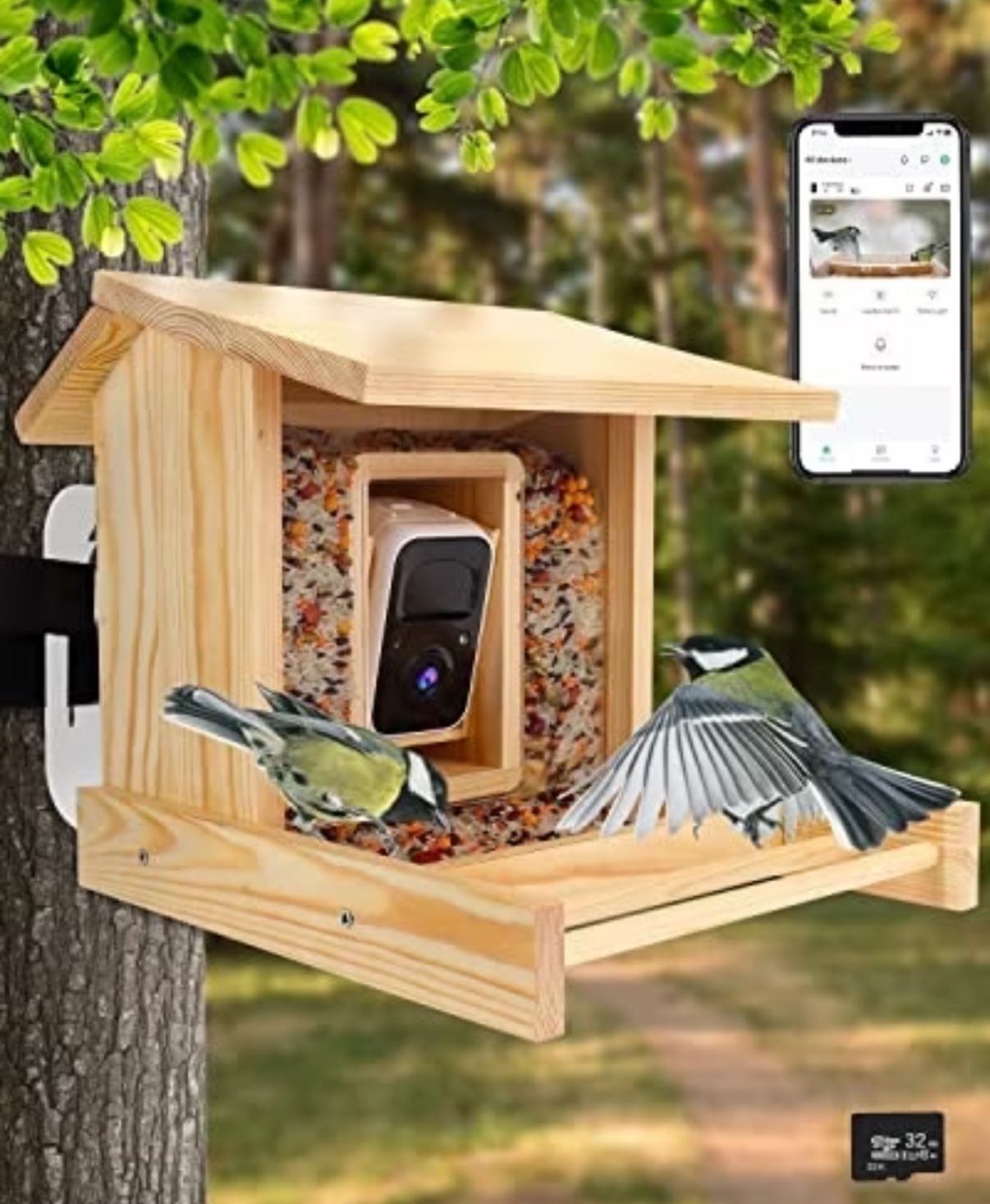 Bird Feeder With Camera