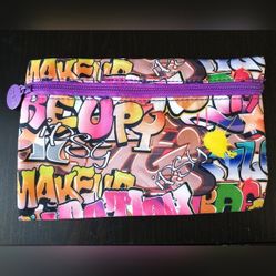 FREE ADD-ON WITH ANY PURCHASE Ipsy Graffiti Makeup Bag 