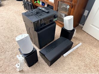 Home theater system with receiver