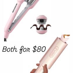 TYMO Automatic Rotating Curling Iron - TYMO CURLPRO Beach Waves Curling Wand, Portable Hair Curler, 500 Million Ionic, Dual
