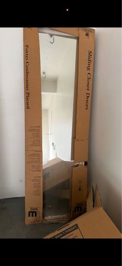 Mirrored Sliding Closet Doors BRAND NEW!
