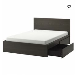 IKEA MALM QUEEN BED FRAM