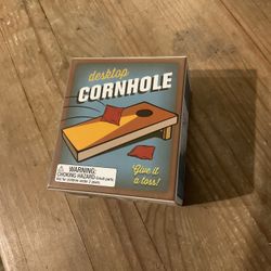 Small Cornhole Mini Toss Game 8 Bean Bags Unique Novelty Office Gift Desktop RP