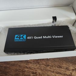 4k HDMI Multiviewer 4x1 