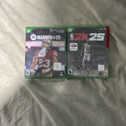 Madden 25 & 2k25