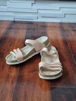 Women’s Birkenstock Betula Sandals Size US 9 / EU 39 / UK 6 Light Pink Slides