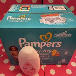 PAMPERS SIZE 5.