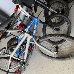 Gray BMX Bike