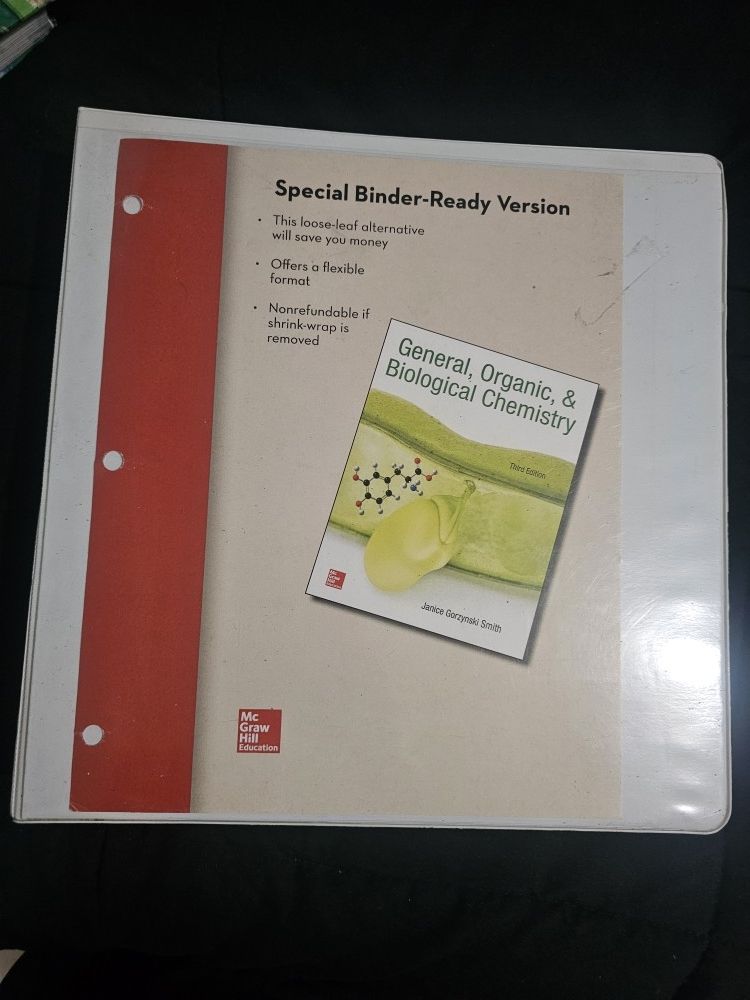 General, Organic, And Biological Chemistry Book