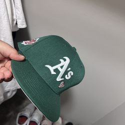 A’S Fitted Hat Size 7 3/4