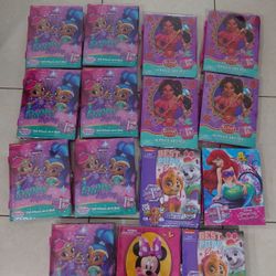 NEW Disney Princess Girls 50 piece Art Sets Qty 15 Kids Birthday
