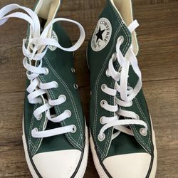 Converse Chuck Taylor All Star High-Top Sneaker Green Size 7 Women / 5 Mens