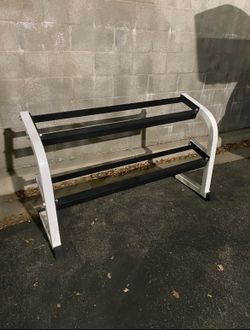 Parabody 2 Tier Solid Steel Dumbbell Weight Rack…. Home Gym Fitness…. $100 Price is Firm!!!