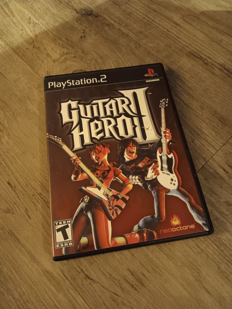 Guitar Hero II 2 PS2 PlayStation 2 PAL No Manual