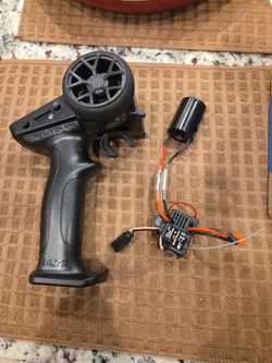 Losi brushed 2in1 esc motor and remote