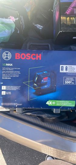 Bosch GLL100-42GL Self-Leveling Cross-Line Laser