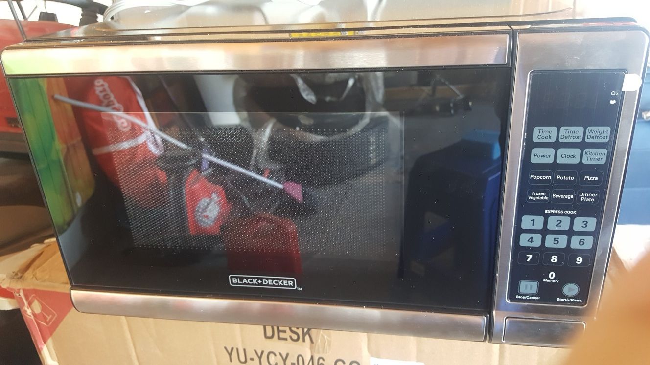 Black n decker digital microwave