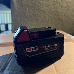 Milwaukee M18 5.0 Battery