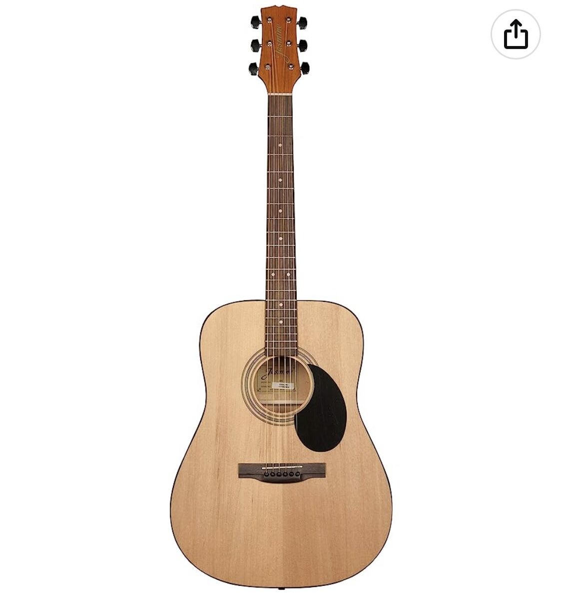 Jasmine S35 Acoustic Guitar, Natural