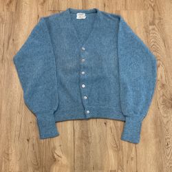 Vintage Mohair Wool Cardigan blend