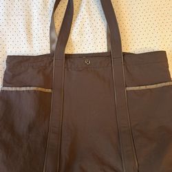 Lululemon Large Brown Tote