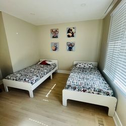 IKEA Twin Size Bed With Mattress 