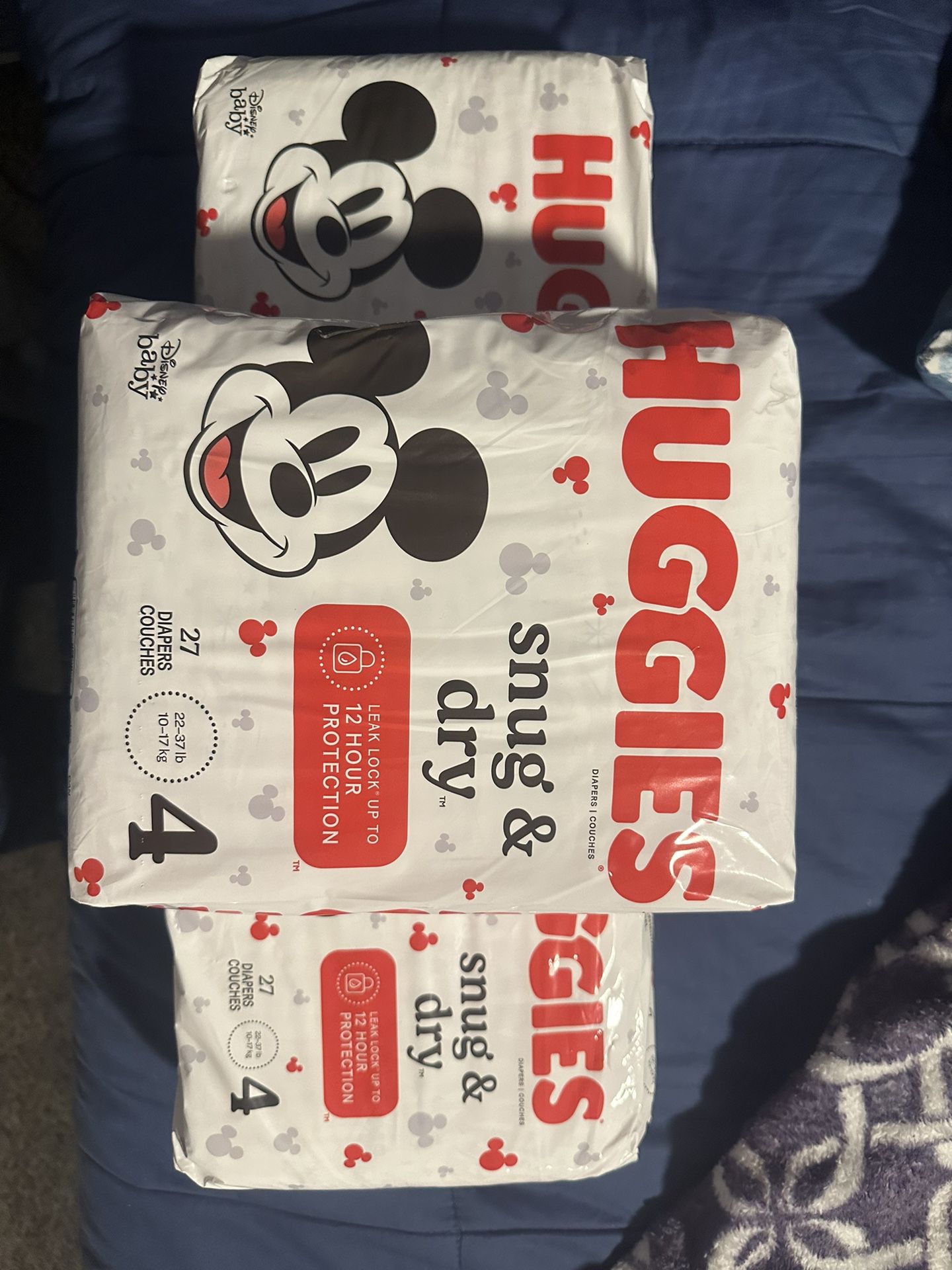 Huggies Size 4. $21 FIRM PUO. 