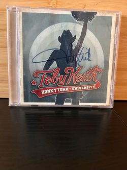 Authentic Toby Keith **SIGNED** Honkytonk U CD