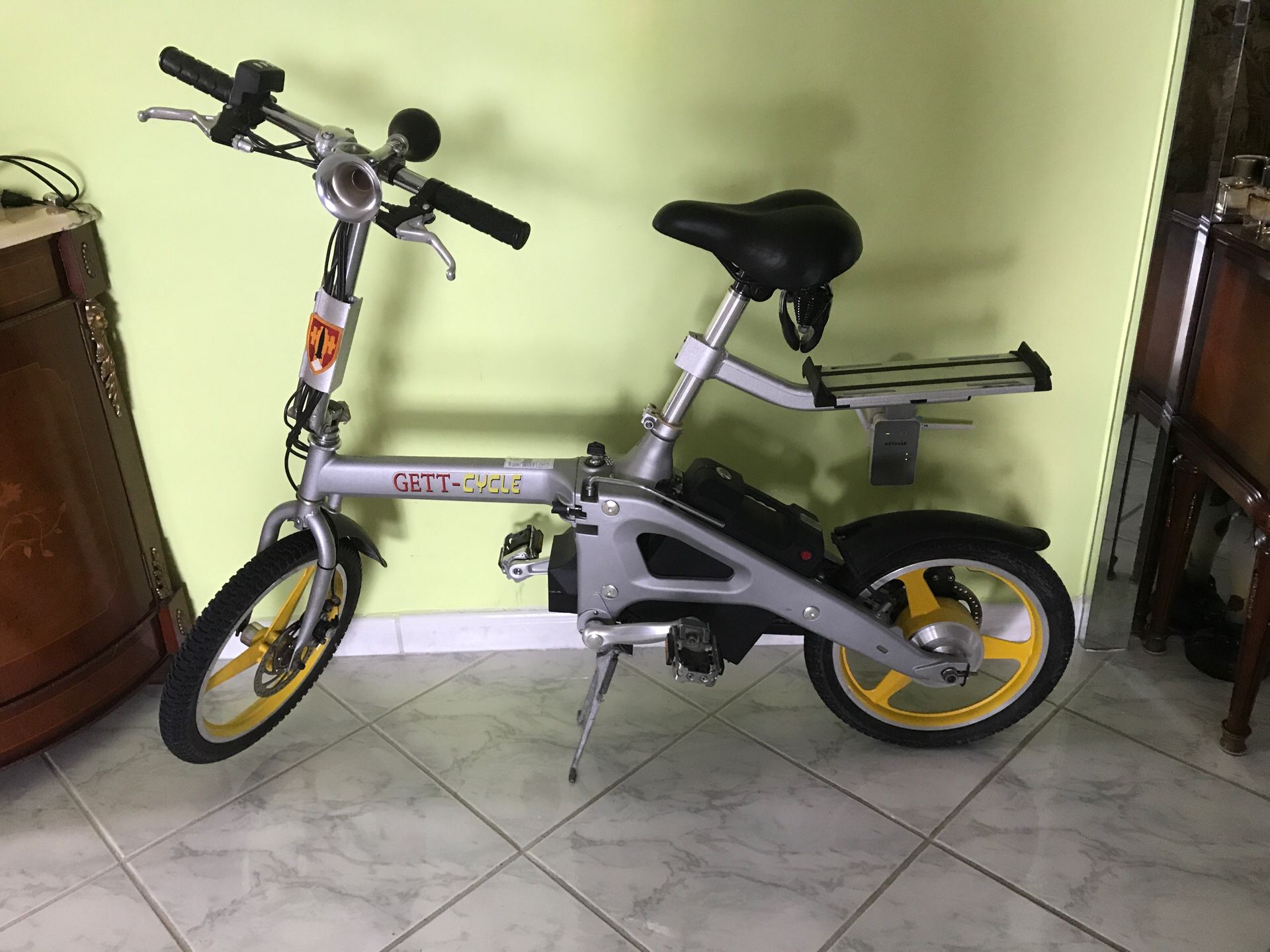 GETT-CYCLE Foldable electric bicycle