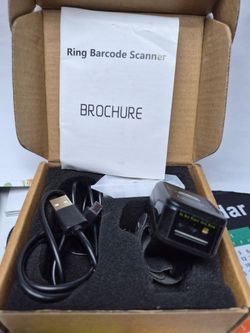 2D Bluetooth Ring Barcode Scanner