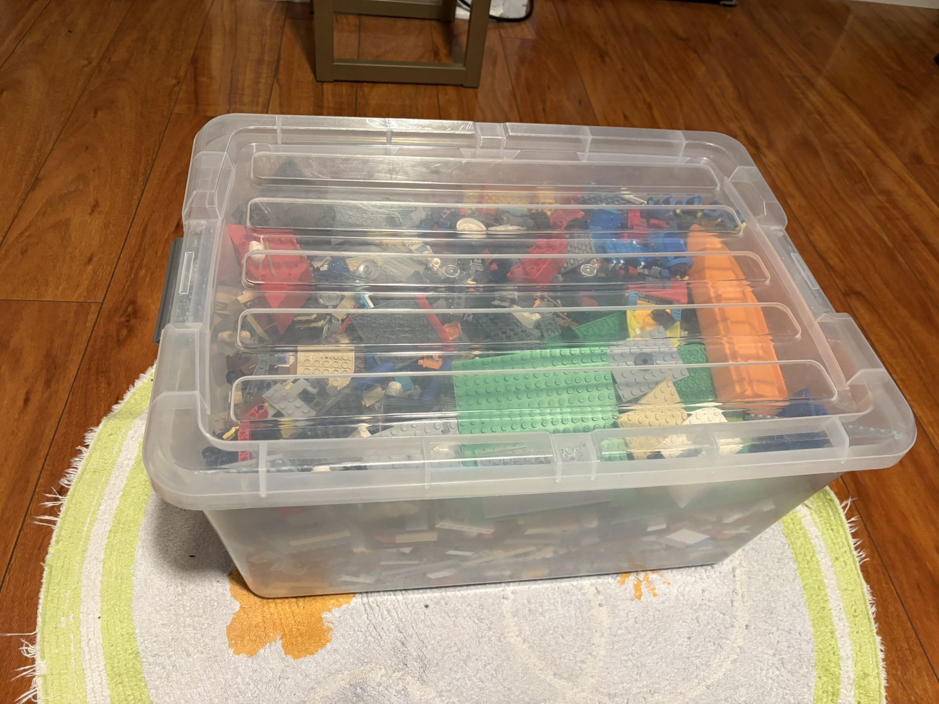 Large Bin Of Legos For Sale!