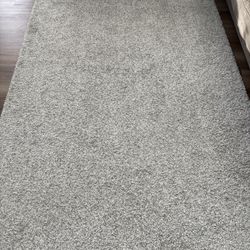 Gray & White Rug 