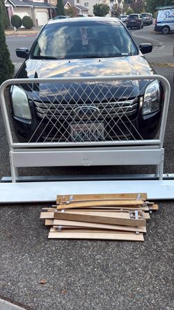Complete full size ikea bed frame