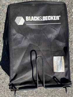 Black & Decker lawnmower discharge bag