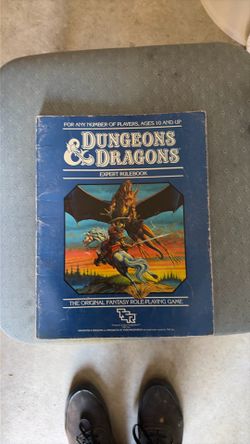 Dungeon and dragons expert rule book