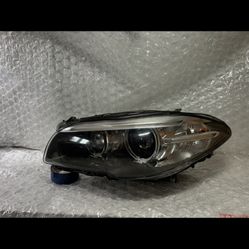 2014-2015-2016 BMW 5 Series 528i 535i 550i Driver Left Headlight Xenon OEM