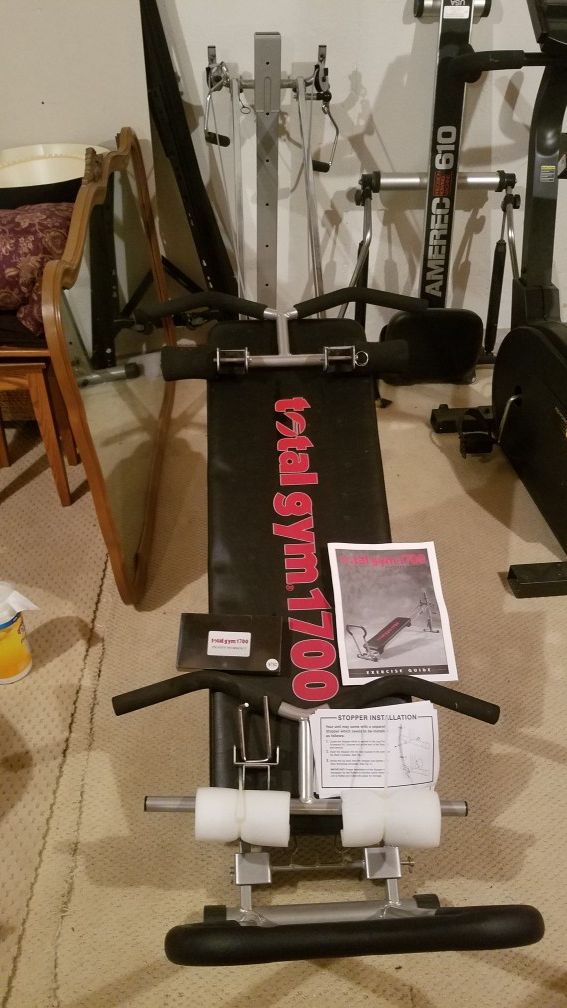 Total Gym 1700 Workout Home Gym