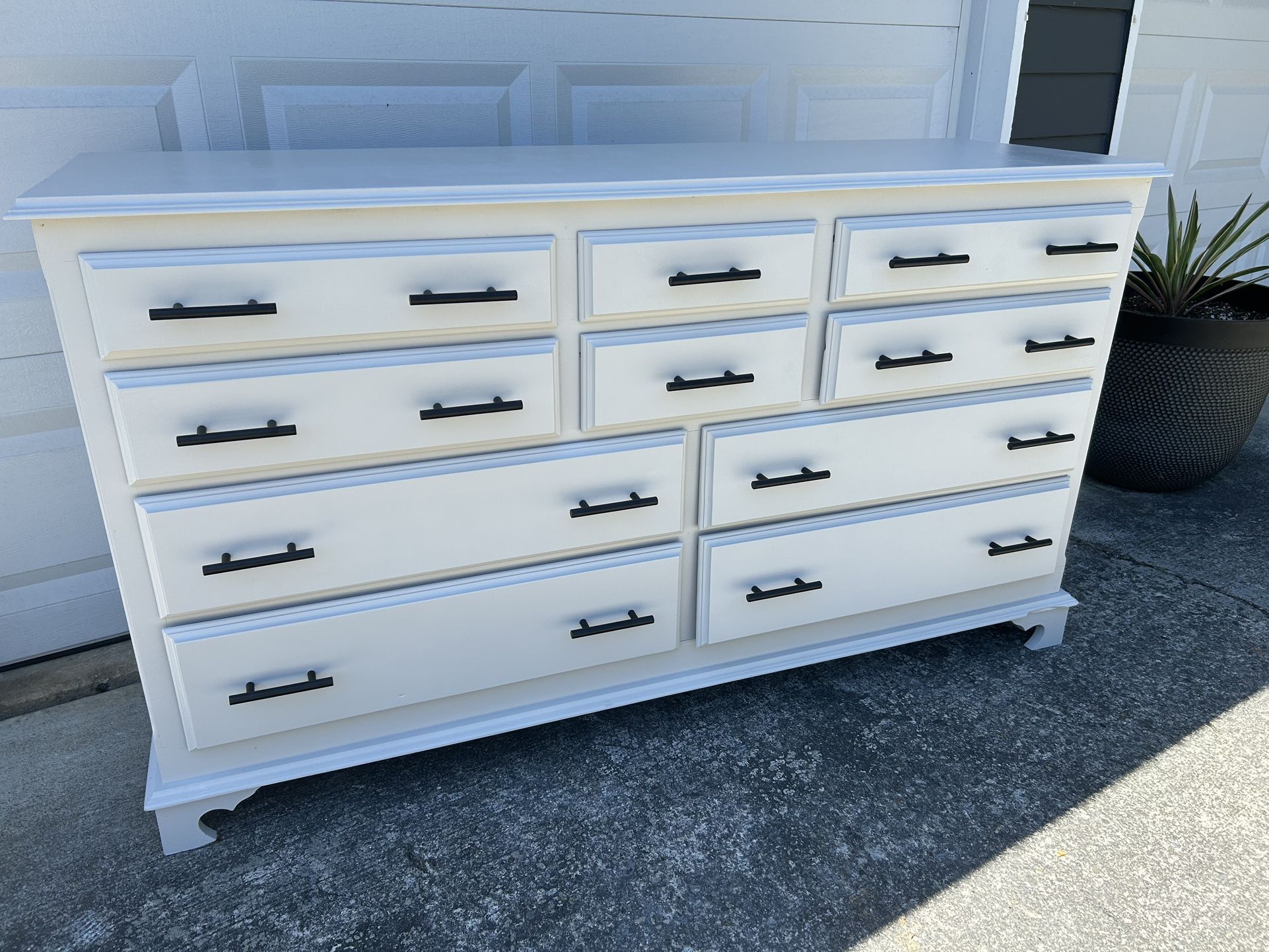 Solid Wood Lowboy Dresser