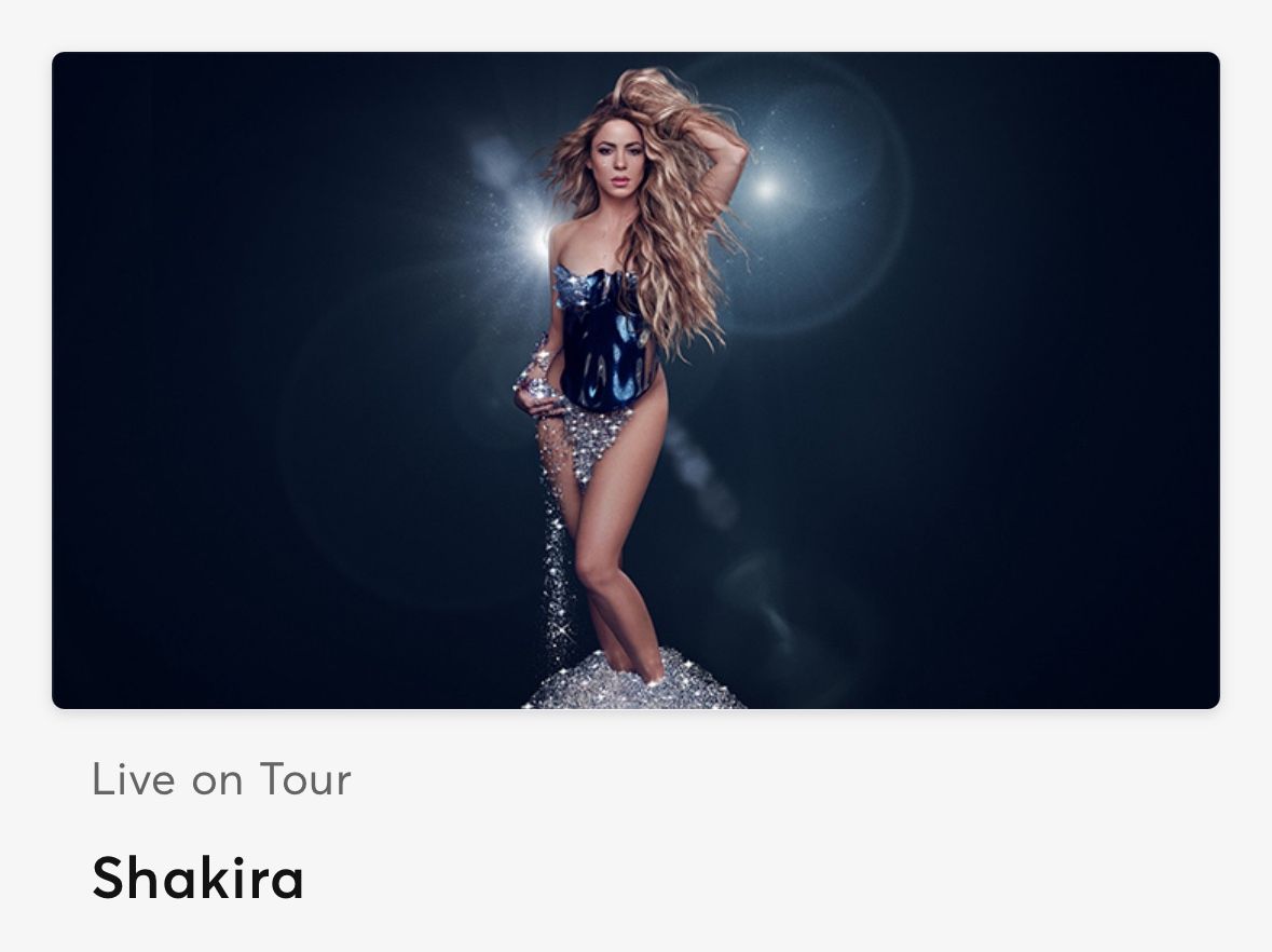 Shakira- Las Mujeres Ya No Lloran- World Tour