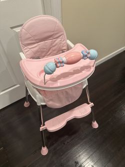 Pink High Chair 