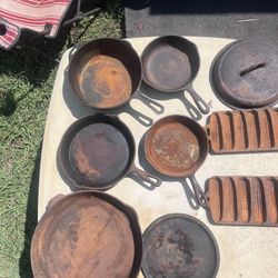 Old Cast Iron Set