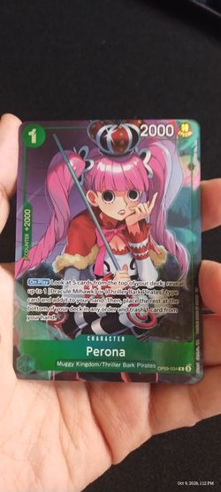 One Piece TCG Perona OP09-034 Special Rare