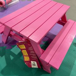 American Girl Doll Picnic Table