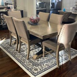 Six Chair Dinning Table Set