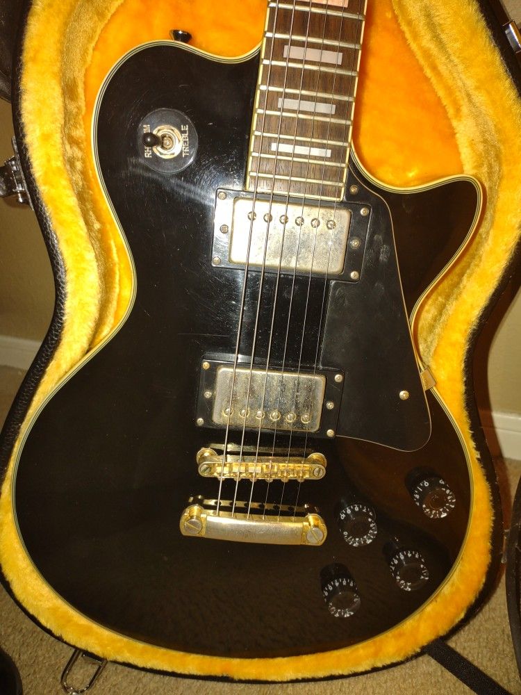 60's Sonata LP Harmony Guitar EXC Pro Setup & Strung New Pots & 🍊 Drops